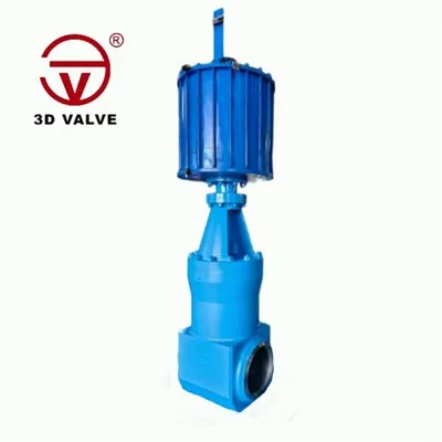 Högtrycks pneumatisk BW grindventil